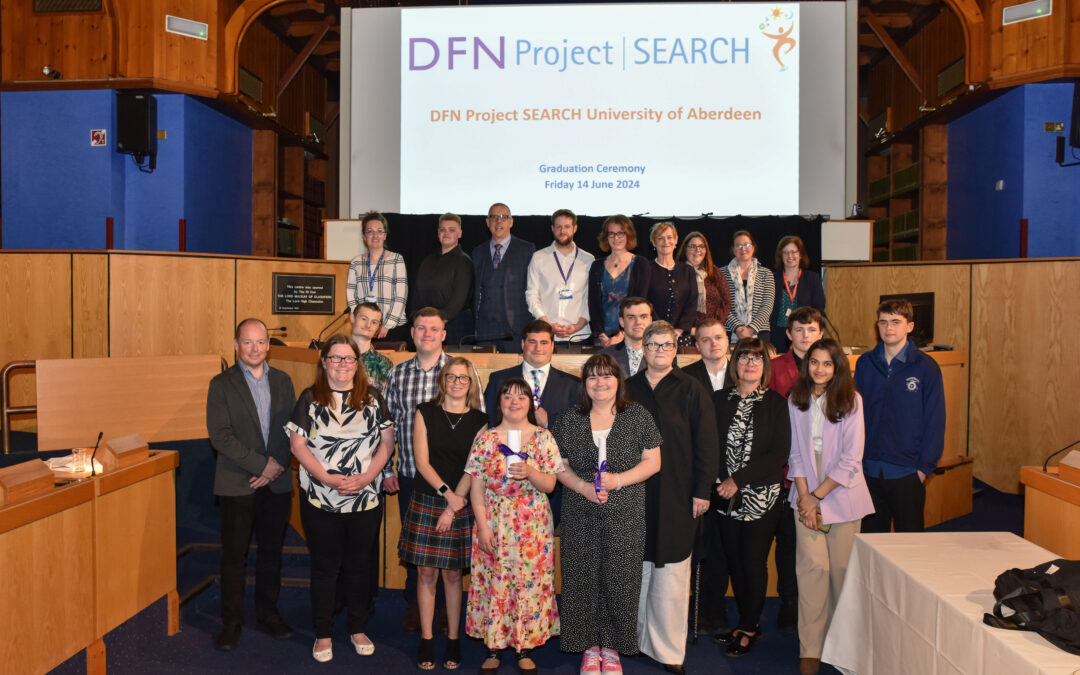 DFN Project SEARCH Celebrates Graduation Ceremony!